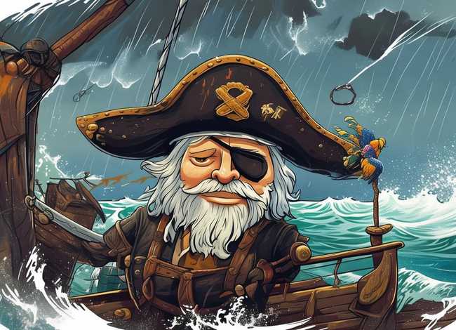 海盗的故事绘本；海盗的故事绘本内容