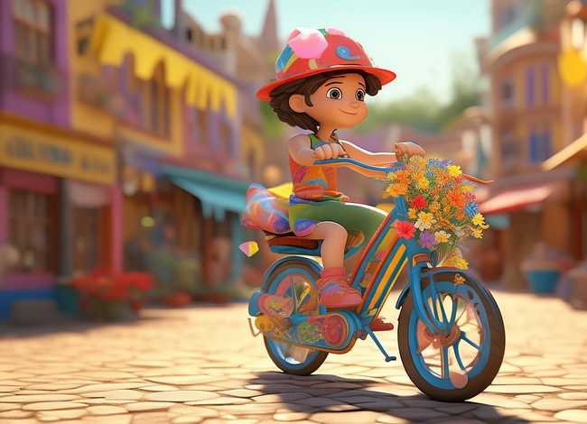 自行车的小故事动画、自行车的小故事动画版