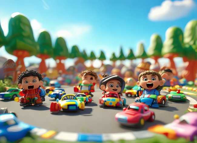 赛车比赛故事幼儿（赛车比赛故事幼儿园中班）