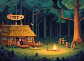 森林旅馆儿童故事在线听 - 森林旅店的故事在线收听