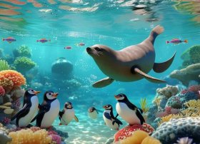 豹绘本故事（海豹绘本故事）