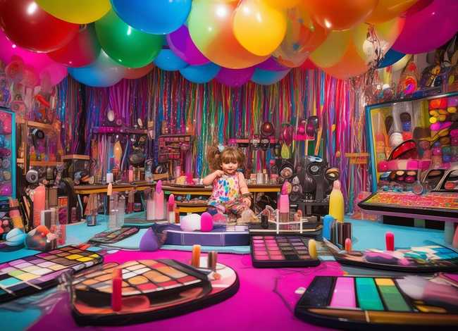 儿童彩妆图片 儿童彩妆图片大全 舞台