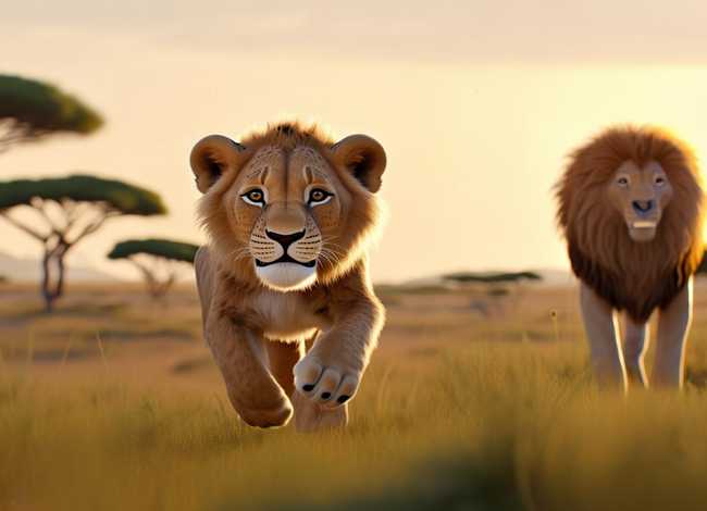 儿童故事小狮子辛巴 - 儿童故事狮子王辛巴