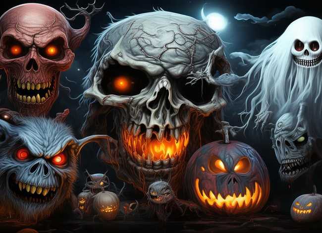 万圣节鬼怪图片 万圣节鬼怪图片大全