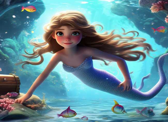 美人鱼故事儿童故事，美人鱼的故事幼儿故事