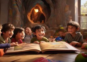 播放儿童故事阿里巴巴；幼儿故事阿里巴巴