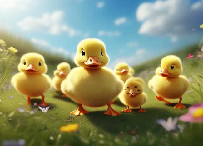 小鸭子儿童故事；小鸭子幼儿故事