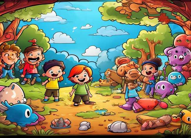 儿童连环画系列图片（儿童连环画系列图片高清）