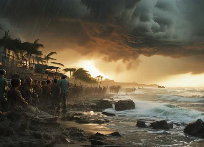 台风天的故事 台风天的故事作文