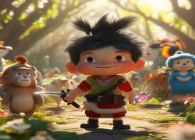 桃太郎童话；桃太郎童话人物