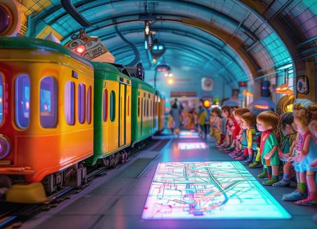 地铁故事儿童动画 儿童动画片地铁