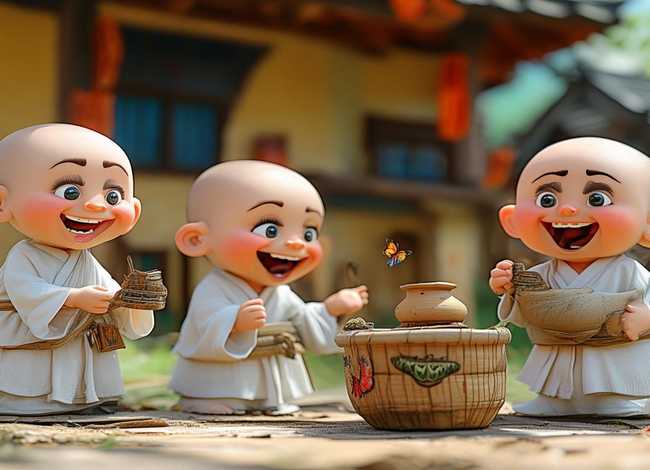 幼儿故事三个和尚故事 幼儿园三个和尚的故事