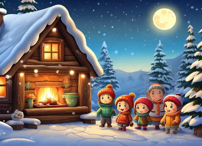 冬天来了小班故事、小班冬天来了主题课程故事