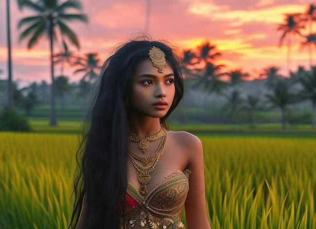 巴厘岛的故事、巴厘岛的故事女主角