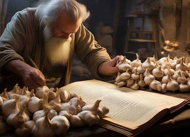 大蒜的历史故事 大蒜的历史故事50字