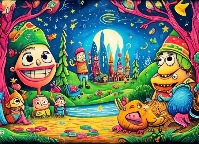 儿童卡通绘本故事图片、儿童绘本卡通插画图片大全