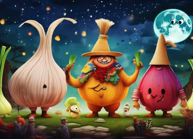 儿童版的葱姜蒜的故事（葱姜蒜的神话故事）