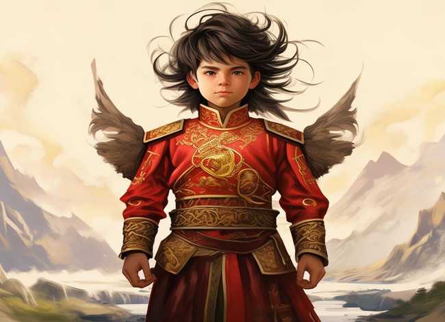 儿童版岳飞 儿童版岳飞怎么画