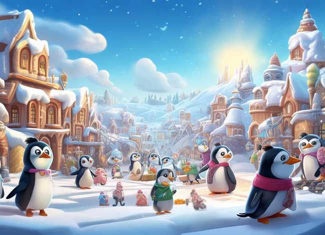 儿童故事企鹅城、企鹅幼儿故事