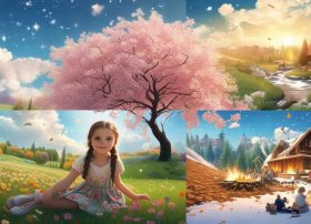 春夏秋冬绘本故事内容（春夏秋冬绘本故事内容怎么写）