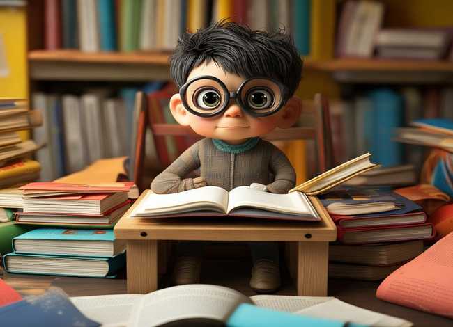 近视的绘本故事；近视的绘本故事图片