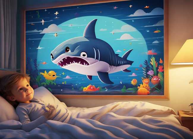 鲨鱼儿童故事睡前完整故事（鲨鱼的幼儿睡前故事）