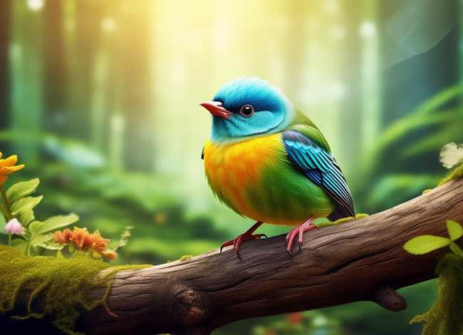 儿童故事小鸟的生活习性 - 小鸟的特点和生活环境