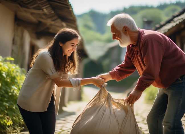 帮忙的故事（帮忙别人的故事）