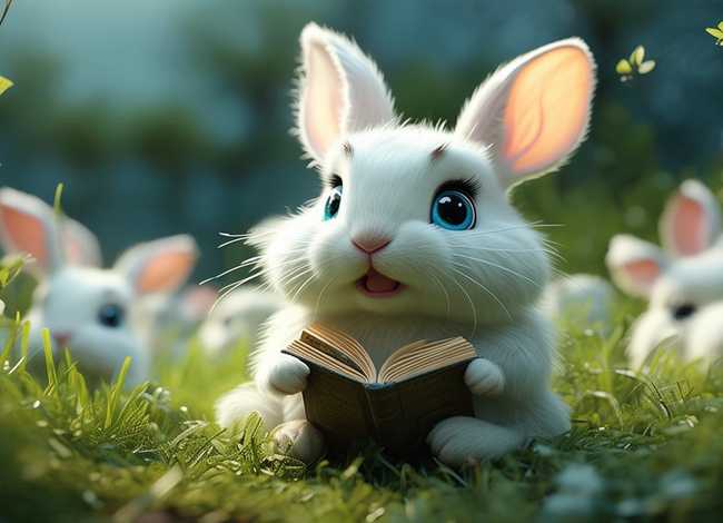 小兔子绘本故事图片；小兔子绘本故事图片15张