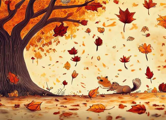 落叶绘本故事图画制作,落叶绘本故事图画制作方法 落叶绘本故事图画制作,落叶绘本故事图画制作方法