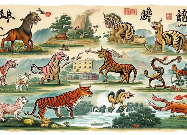 十二生肖故事图片（十二生肖故事图片和文字完整）