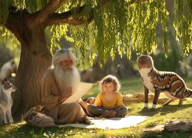 老子的儿童寓言故事 - 《老子》中的寓言故事