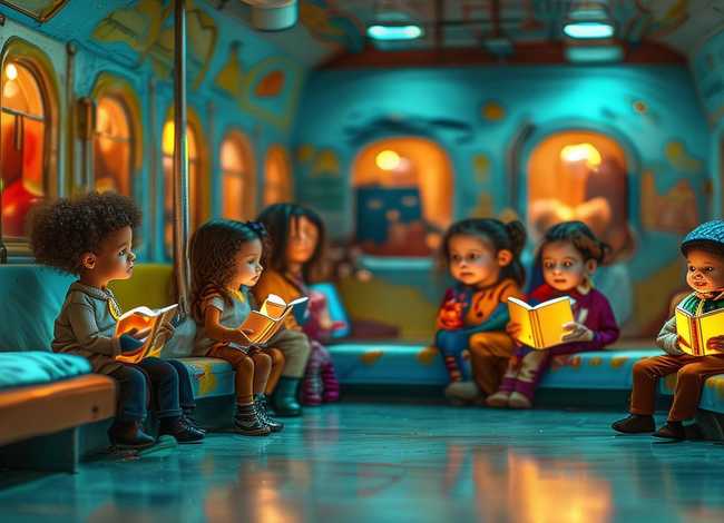 地铁故事儿童睡前故事 - 关于地铁的故事少儿