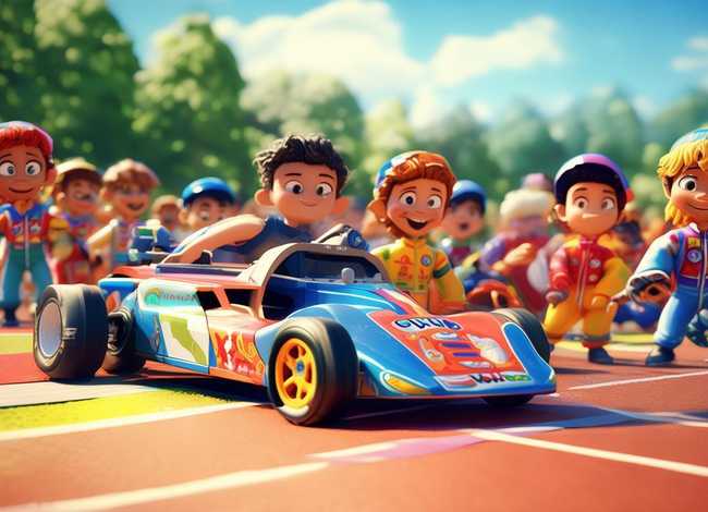 儿童赛车比赛的故事 - 关于赛车的故事 幼儿