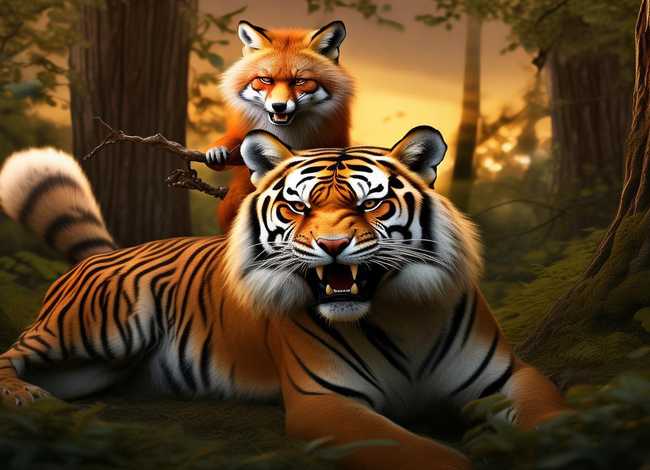 狐假虎威儿童故事原文 - 狐假虎威故事原文朗读