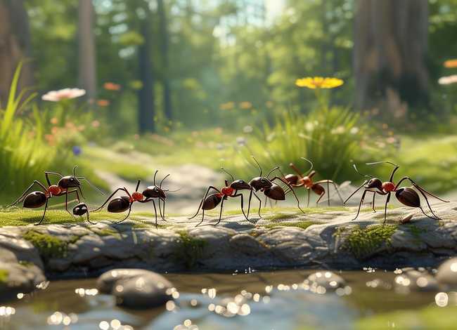 蚂蚁的故事拼音版；蚂蚁的故事拼音版图片