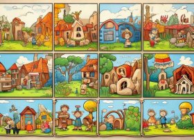 连环画儿童故事简笔画（连环画简笔画幼儿故事）