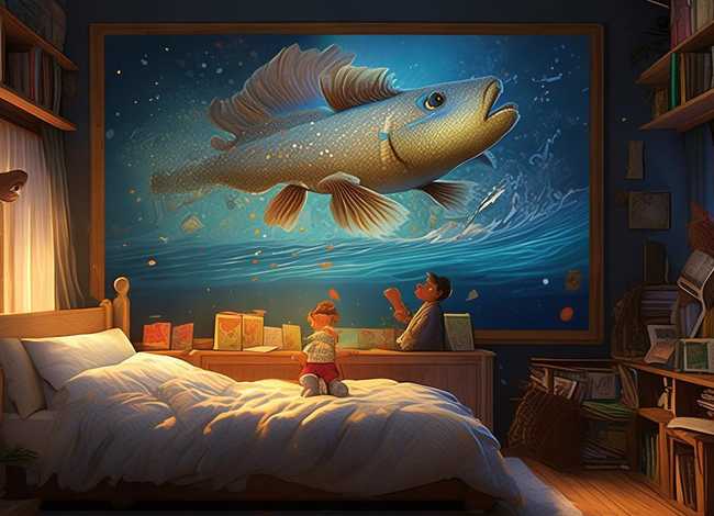 儿童睡觉前故事大全渔夫与比目鱼（睡前故事在线听渔夫和金鱼的故事）