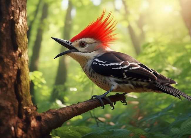 儿童故事啄木鸟说话的声音(啄木鸟发出的声音是什么样的?) 儿童故事啄木鸟说话的声音(啄木鸟发出的声音是什么样的?)