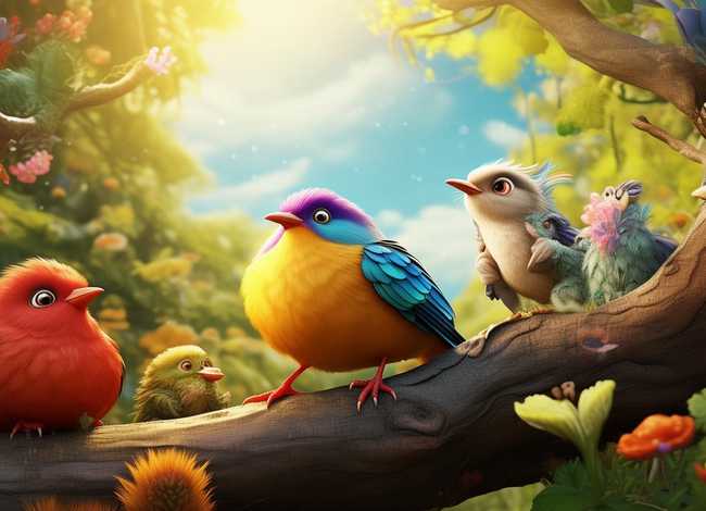 小鸟的童话故事大全 - 小鸟的小故事