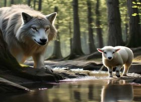 音频讲故事 - 音频讲故事狼和小羊的故事