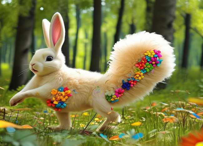 幼儿故事兔子 - 幼儿故事兔子的尾巴