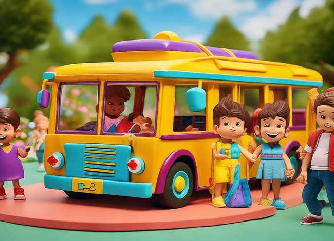 公交车儿童故事视频 幼儿公交车的故事