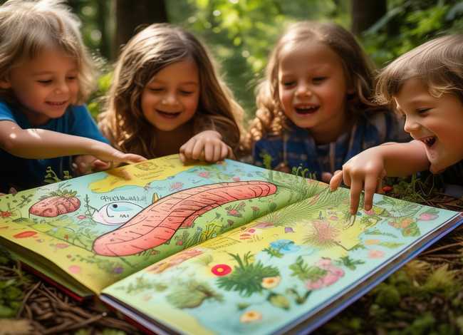 蚯蚓的故事儿童故事、蚯蚓的故事绘本故事