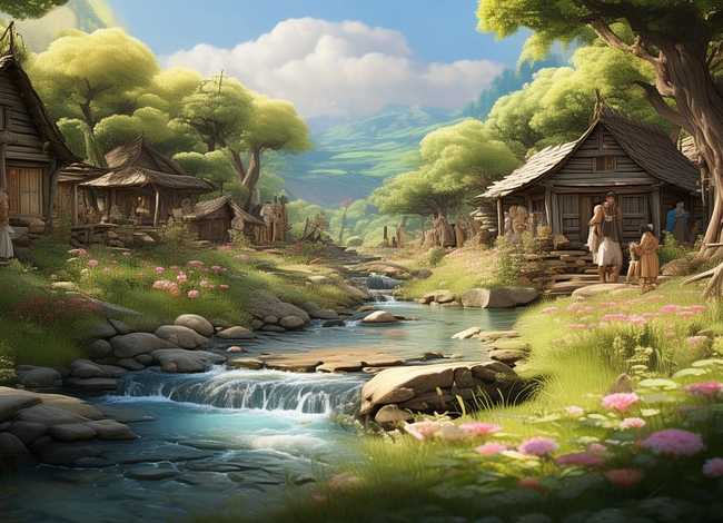 桃花源的故事完整版、《桃花源的故事》