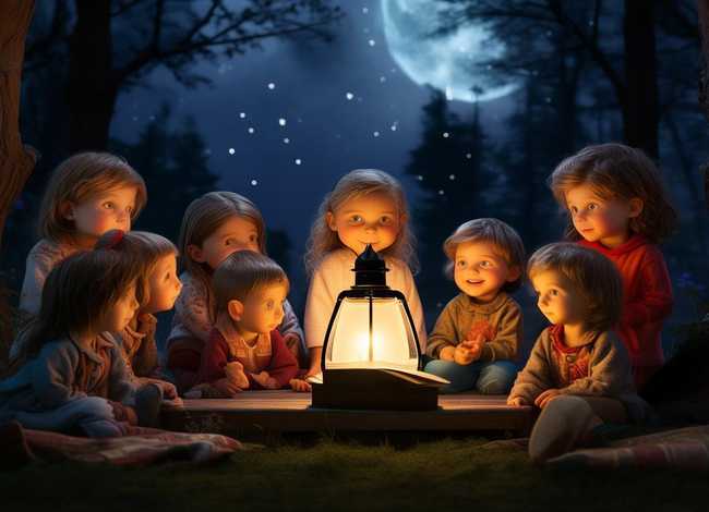 关于夜晚的儿童故事；关于夜晚的绘本故事