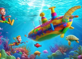 潜水艇少儿故事 潜水艇少儿故事视频