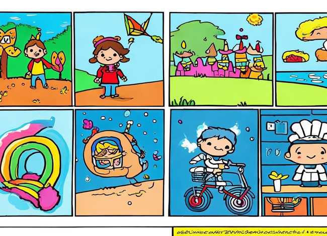 儿童连环画6张简单的图片 儿童连环画6张简单的图片大全