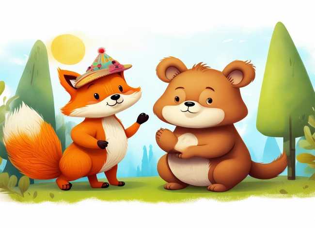 儿童故事狐狸和狗熊（幼儿故事狐狸和狗熊）