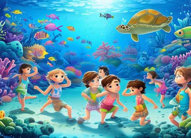 海底幼儿故事;幼儿园故事海底探秘 海底幼儿故事;幼儿园故事海底探秘